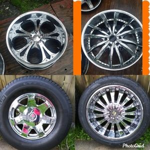 Rims 17s 20s and 22s for car or truck